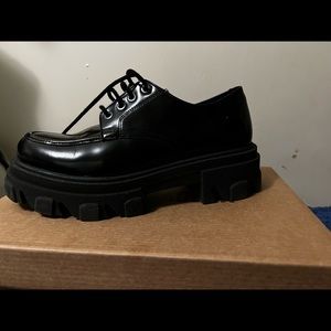 Helga black leather 8.0